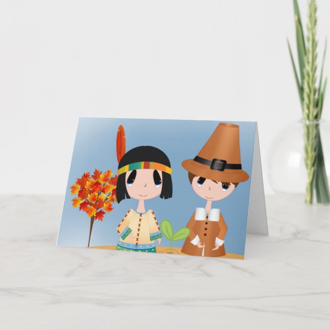 Tarjeta de felicitación de agradecimiento (Anverso)