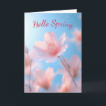 Tarjeta de felicitación de Ahmet Hands Hola Primav<br><div class="desc">Ahmet Hands te desea una primavera bendita. Por favor,  difunde alegría con mis tarjetas de felicitación.</div>