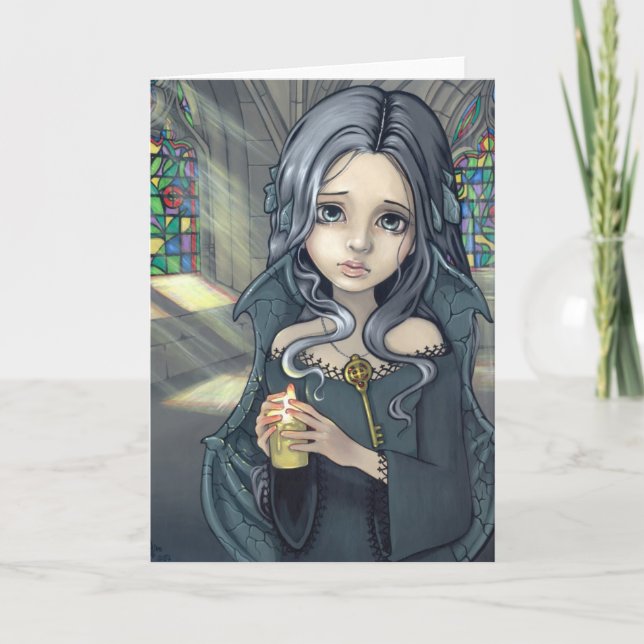 Tarjeta de felicitación de "Alannah" (Anverso)