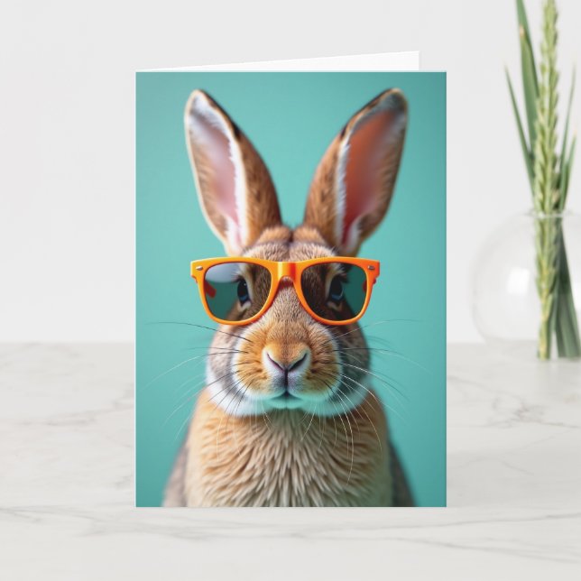 Tarjeta de Felicitación de Amigo Peludo Genial (Anverso)
