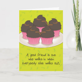 Tarjeta de felicitación de amistad