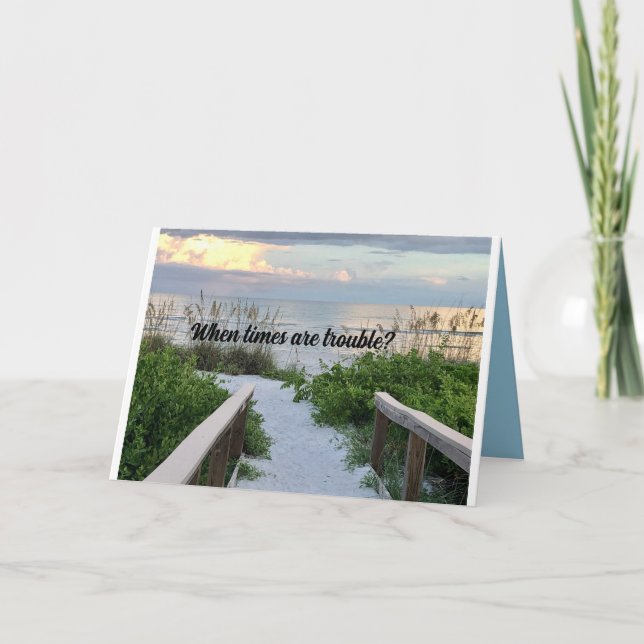 tarjeta de felicitación de amistad para alguien qu (Anverso)