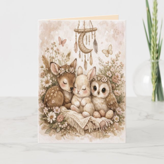 Tarjeta de Felicitación de Amistad Personalizada d (Anverso)