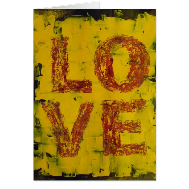 ¡Tarjeta de felicitación de amor! (Frente)