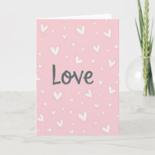 Tarjeta de Felicitación de Amor Sincero