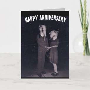 TARJETA DE FELICITACIÓN DE ANIVERSARIO DE BODAS SI