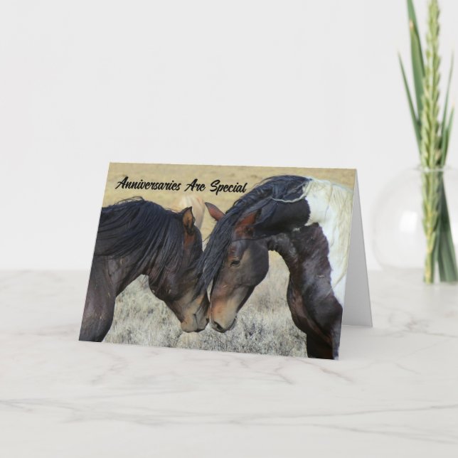 Tarjeta de felicitación de aniversario de pareja d (Anverso)