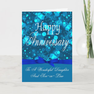 Tarjeta de Felicitación de Aniversario para Hija y