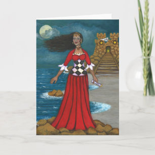 Tarjeta de felicitación de Annabel Lee