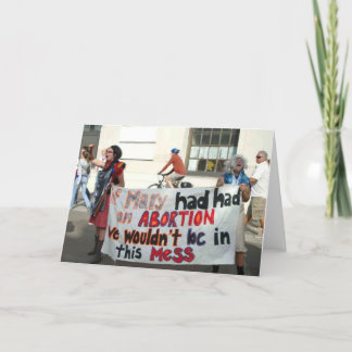 Tarjeta de felicitación de Antitheist