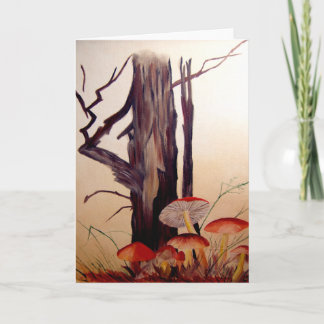 Tarjeta de felicitación de árbol