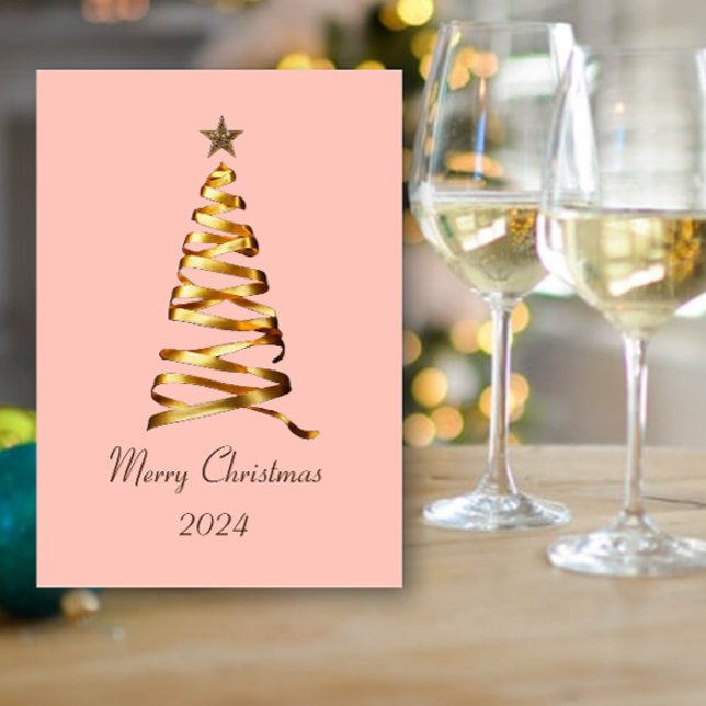 Tarjeta de felicitación de árbol de Navidad de cin (Subido por el creador)