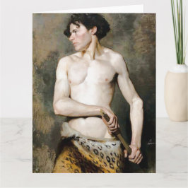 Tarjeta de Felicitación de Arte Fino Dibujo de la 