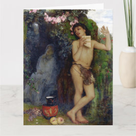 Tarjeta de Felicitación de Arte Fino El Lamento de