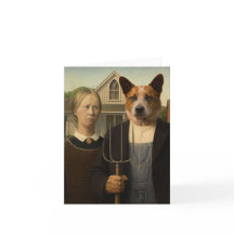 Tarjeta de felicitación de arte independiente