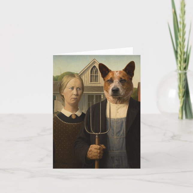 Tarjeta de felicitación de arte independiente (Anverso)