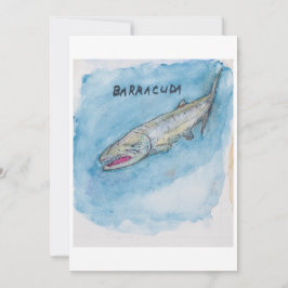 Tarjeta de felicitación de Barracuda