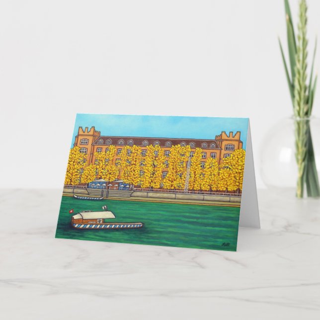 Tarjeta de felicitación de Basel Kaserne (Anverso)