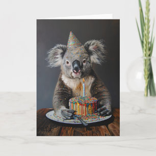 Tarjeta de felicitación de Bash de Cumpleaños de K