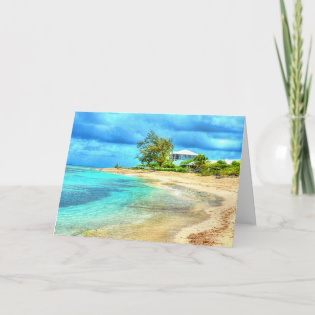 Tarjeta de felicitación de Beach House (Anverso)