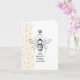 Tarjeta de felicitación de Bee Yourself (Orchid)