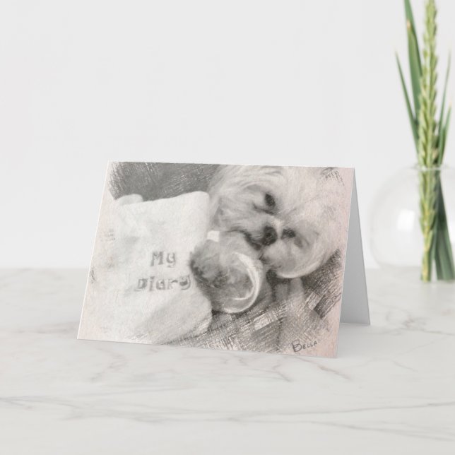 Tarjeta de felicitación de Bella (Anverso)