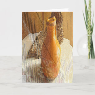 Tarjeta de felicitación de Bella Artes Gamboge Pit