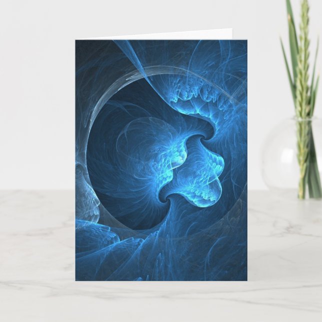 Tarjeta de felicitación de belleza (Anverso)