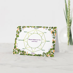 Tarjeta de felicitación de Beltane