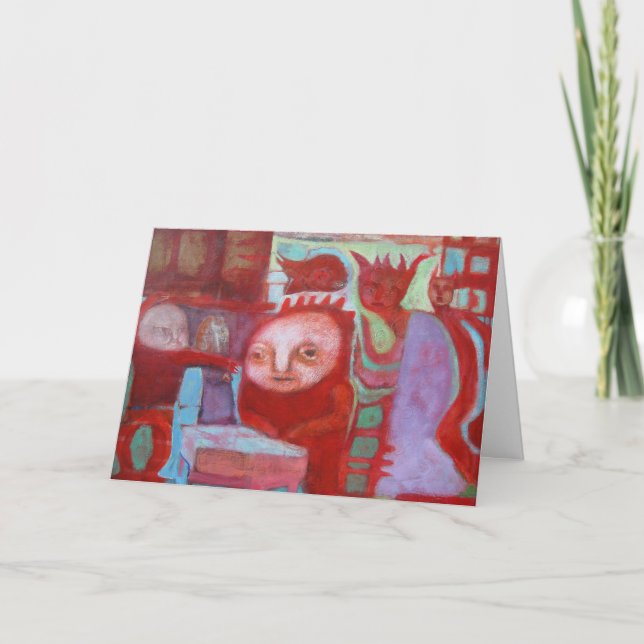 Tarjeta de felicitación De Betovering (Anverso)