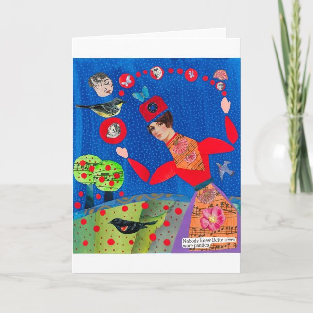 Tarjeta de felicitación de Betty (Anverso)