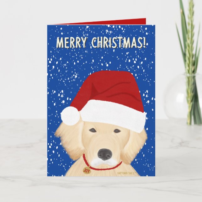 Tarjeta de felicitación de bienvenida de navidades (Anverso)