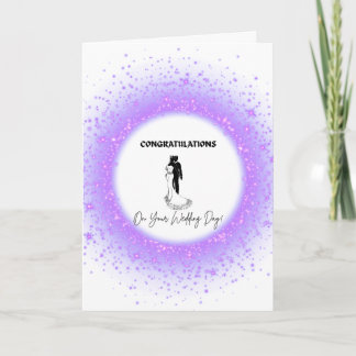 Tarjeta de Felicitación de Boda