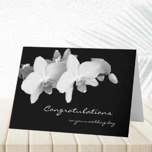 Tarjeta de felicitación de boda