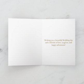 Tarjeta de Felicitación de Boda de Perro y Gato Re
