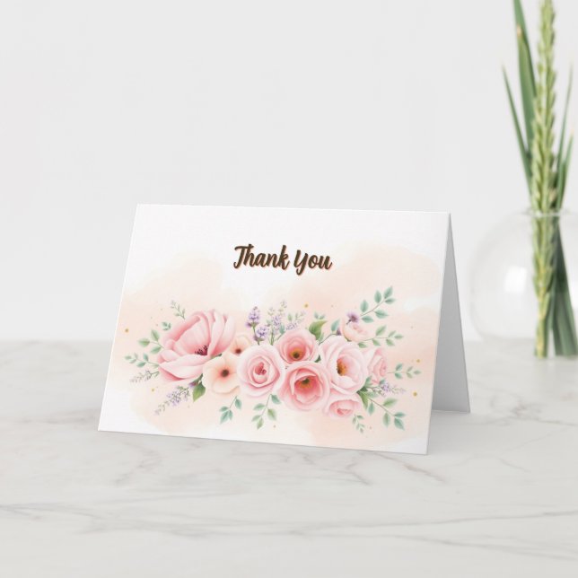 Tarjeta de felicitación de boda personalizada - Ca (Anverso)