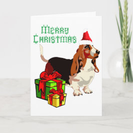 Tarjeta de felicitación de Bono de Bruto de Navida