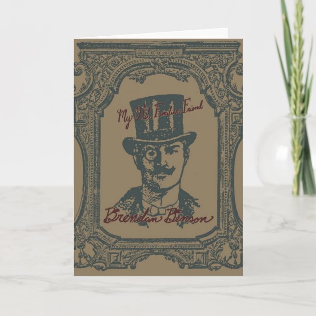 Tarjeta de felicitación de Brendan Benson (Anverso)