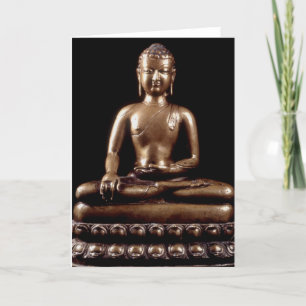 TARJETA DE FELICITACIÓN DE BUDA