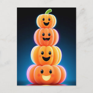 Tarjeta de Felicitación de Calabaza de Halloween E