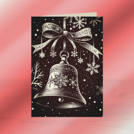 Tarjeta de Felicitación de Campana de Vacaciones P