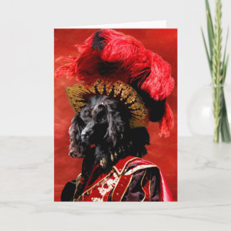 Tarjeta de felicitación de canapé regalo para perr