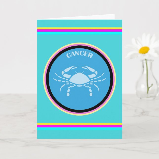 Tarjeta de Felicitación de Cáncer (Planta pequeña)