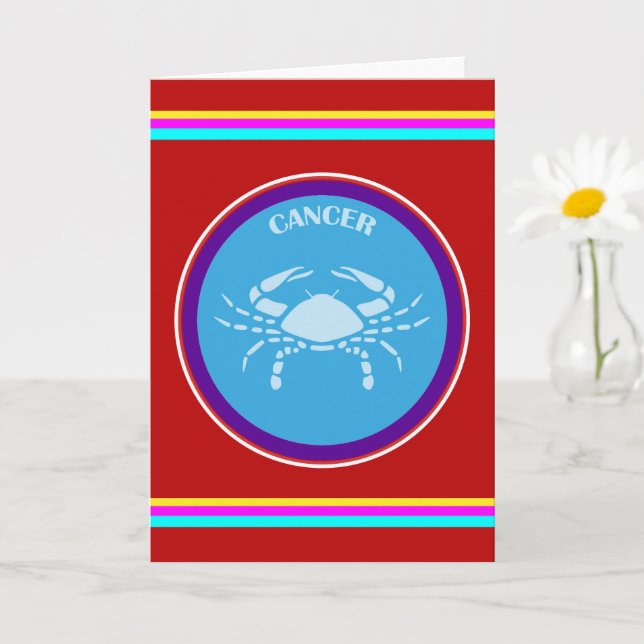 Tarjeta de Felicitación de Cáncer (Planta pequeña)