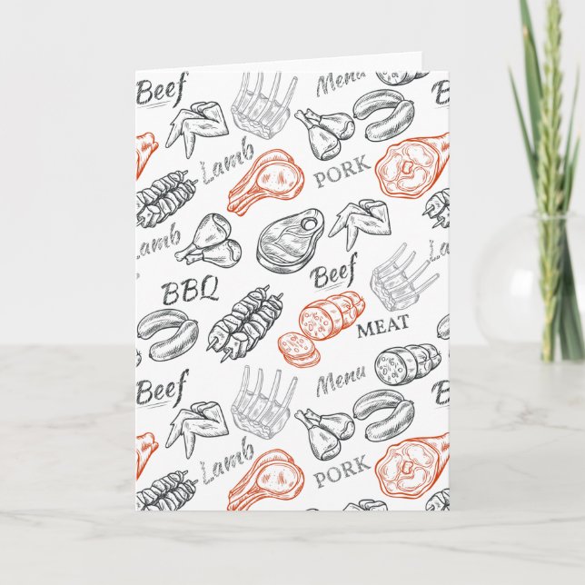 Tarjeta de felicitación de Carnivore (Anverso)