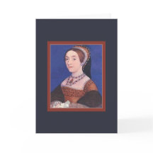 Tarjeta de felicitación de Catherine Howard (Tudor