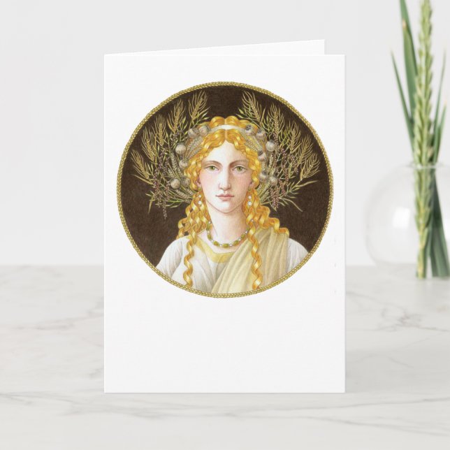 Tarjeta de felicitación de Ceres (Anverso)