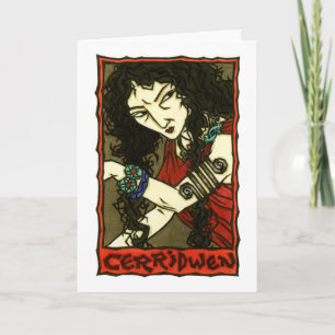 Tarjeta de felicitación de Cerridwen