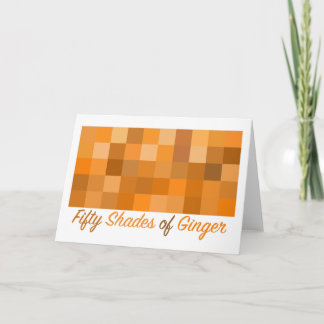 Tarjeta de felicitación de cincuenta sombras de je