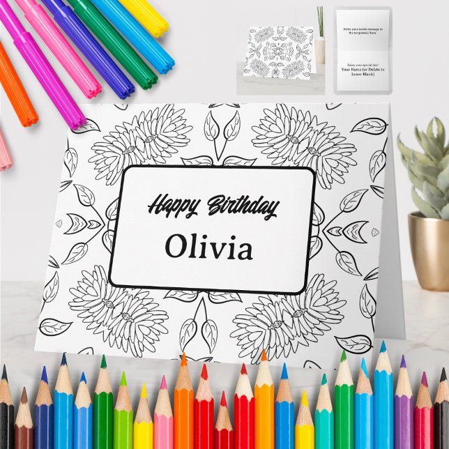 Tarjeta de felicitación de color personalizada (49 (Subido por el creador)